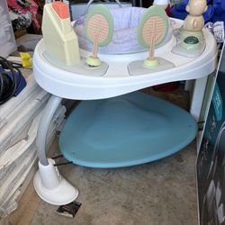 Ingenuity Spring & Sprout 2-in-1 Baby Activity Center Jumper