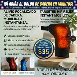 FAJA TERAPIA PARA CADERA : terapia de calor y  masaje