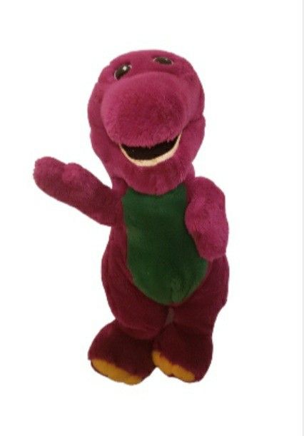 Vintage 1992 Barney Plush 14" Stuffed Animal 