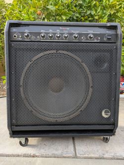 Fender Bassman 100 Bass Combo Amp - 100W 1x15" Solid State Workhorse