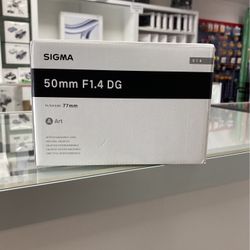 Sigma 50mm F1.4 Sony E Mount