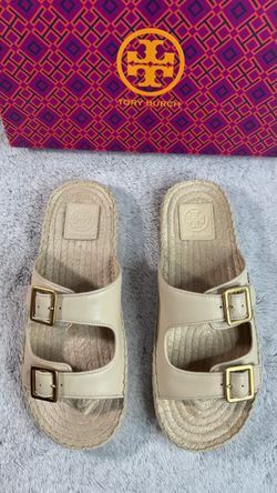 Tory Burch Espadrille Slides
