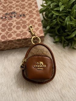 Coach Mini Backpack Bag Charm