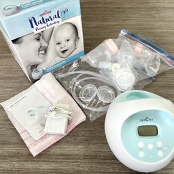 Like NEW Spectra S1 Plus Portable, Rechargeable Breast Pump