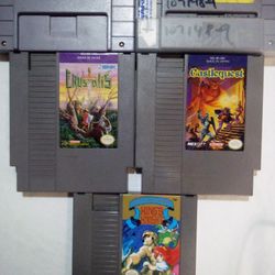 Brain Lord, Inindo, Castlequest, Kingsknight, Crystalys. 
