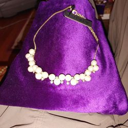 J.Crew Simulated Pearl Necklace