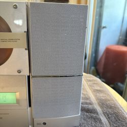 Denon D-A03 Vertical Style Personal Audio System/CD Stereo