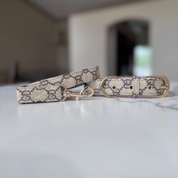 VARIOUS DOG COLLARS AND LEASH COMBO $25 EACH 