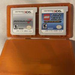 Mario Kart 7 And Lego City 3DS GAMES