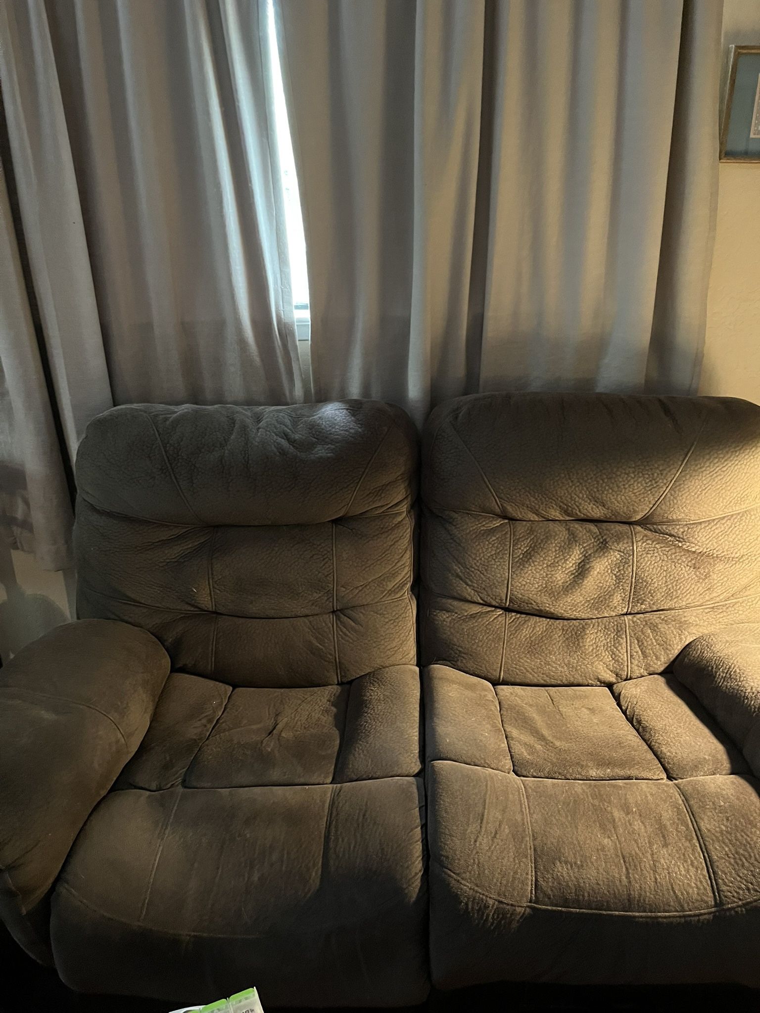Free Reclining Loveseat