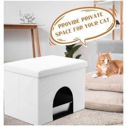 Cat Enclosed Box For Litter Pan (BOX ONLY)