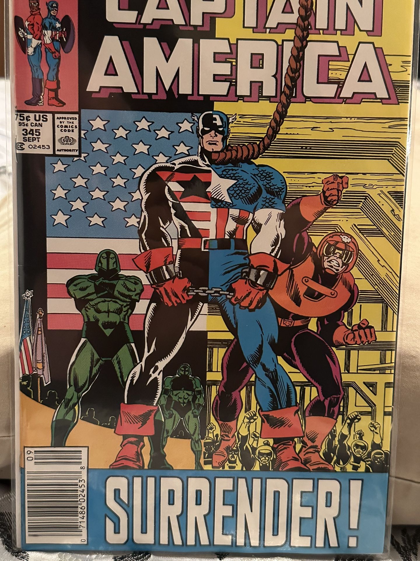 Marvel, Captain America Surrender Number 345