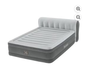 Bestway® Headboard Tritech Airbed Queen 18" with Built-in AC Pump

