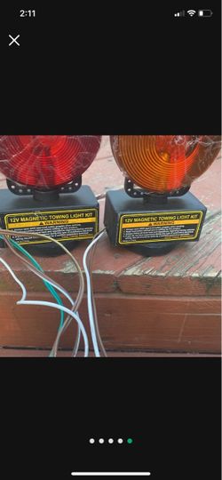 Towing lights and tow Dolly straps