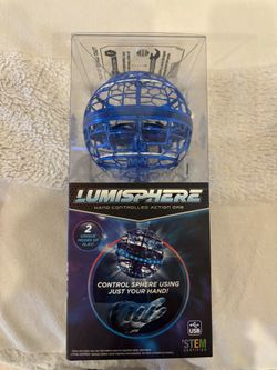 Lumisphere Hand-Controlled Action Orb (Blue)