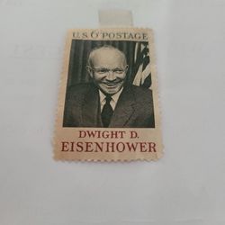 DWIGHT D. EISENHOWER  STAMP 
