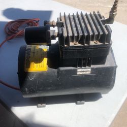 Power Serv Compressor Motor 1/2 Hp Thermal Protected Very Good Condition . .