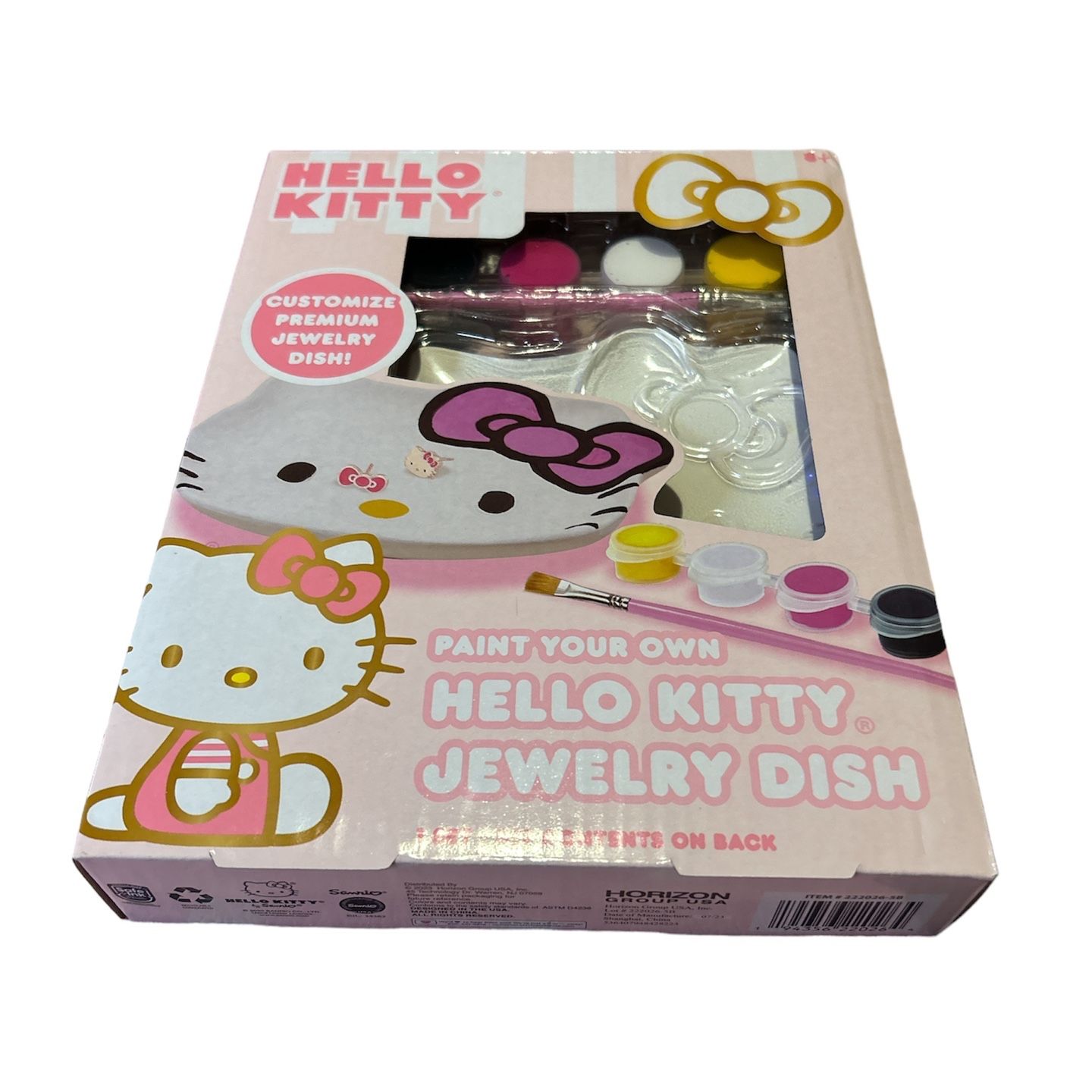 Hello Kitty Paint Your Own Jewelry Kit. Hello Kitty Jewelry Dish. Sanrio  Jewelry