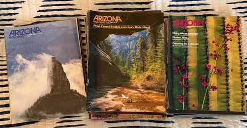 Vintage Arizona Highways Magazine Collection – Approximately 60 Issues – Mostly 1981–1985