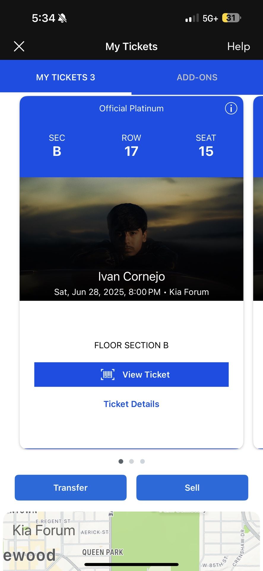 Ivan Cornejo Concert Tickets