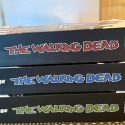 3 Lot THE WALKING DEAD COMPENDIUM VOL 1 2 3 Image Deluxe 
