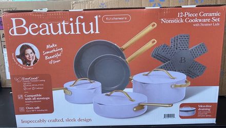 Beautiful 12-Piece Pots and Pans