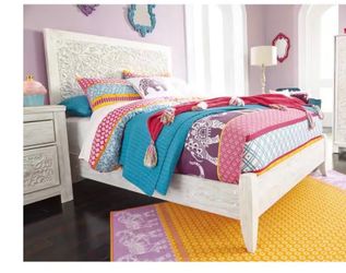 Twin bed frame + mattress + box spring
