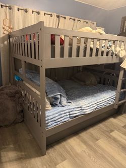 Grey Bunk Bed