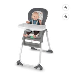 Safety 1st Grow and Go Rotating High Chair, Soft Ash