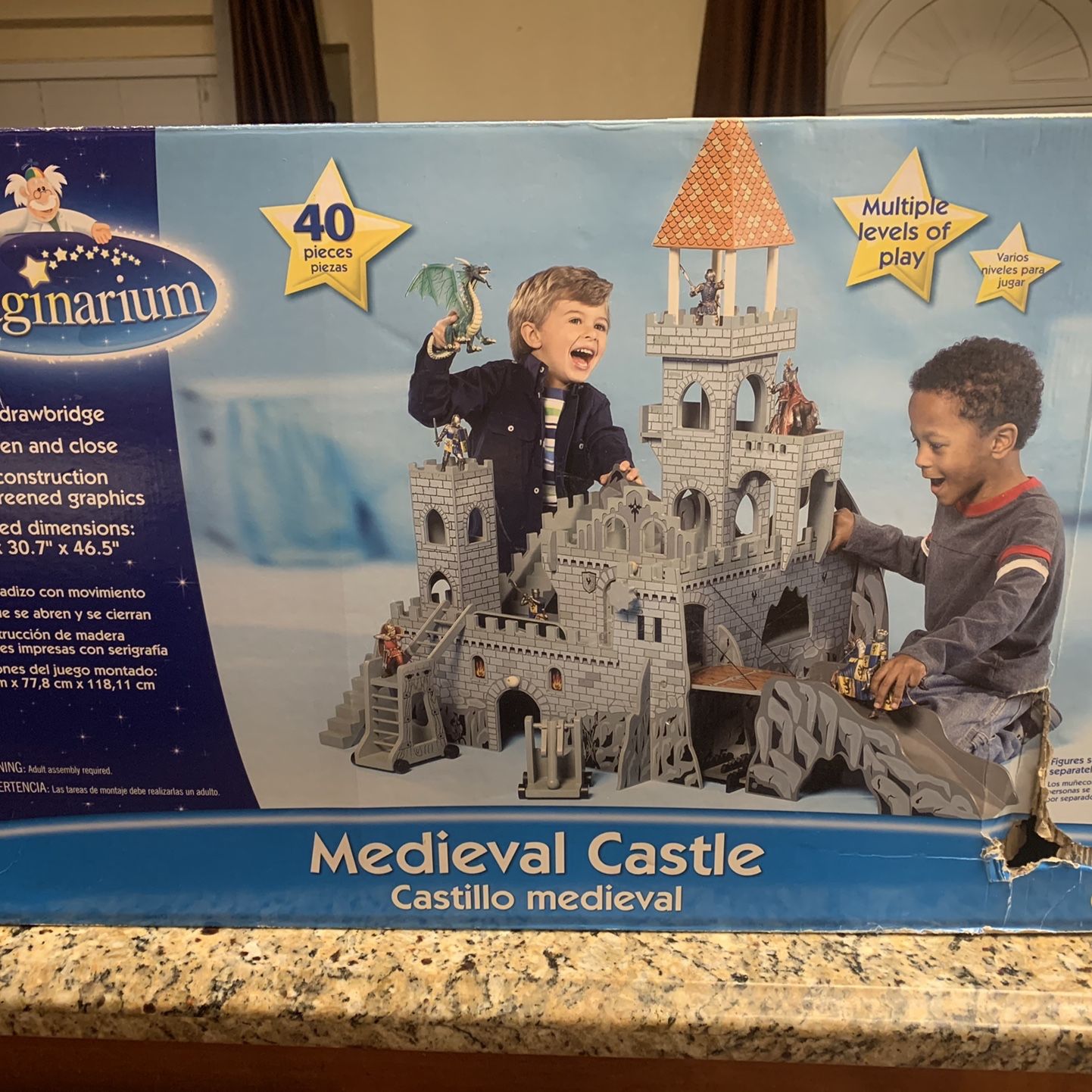 Imaginarium Wood Midevial Castle Toys R Us Exclusive
