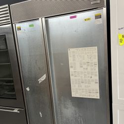 Panel Ready Sub Zero Built In 48” Side By Side Fridge Counter Depth