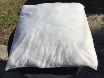 Poly fiber filler pillow inserts. 28 x 28 Euro Shams