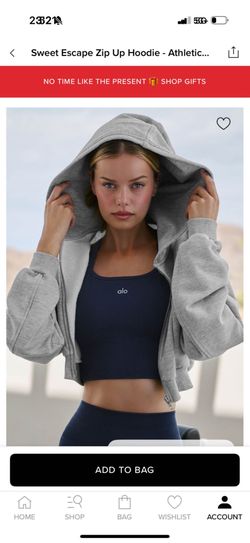 ALO Hoodie - Size S - Brand New- authentic