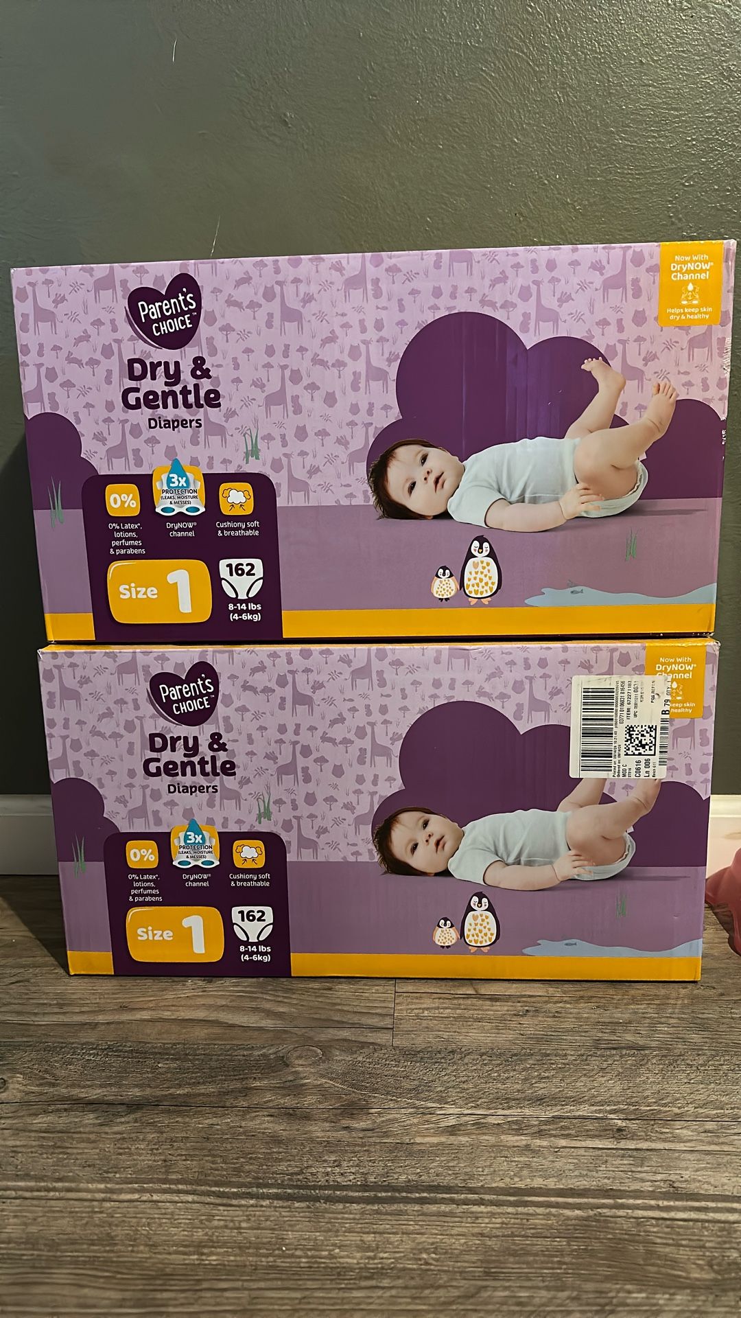 New Diapers Size 1