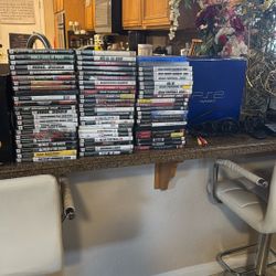 PS2 Bundle and 68 Games