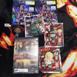 DVD’s And Blind Bags