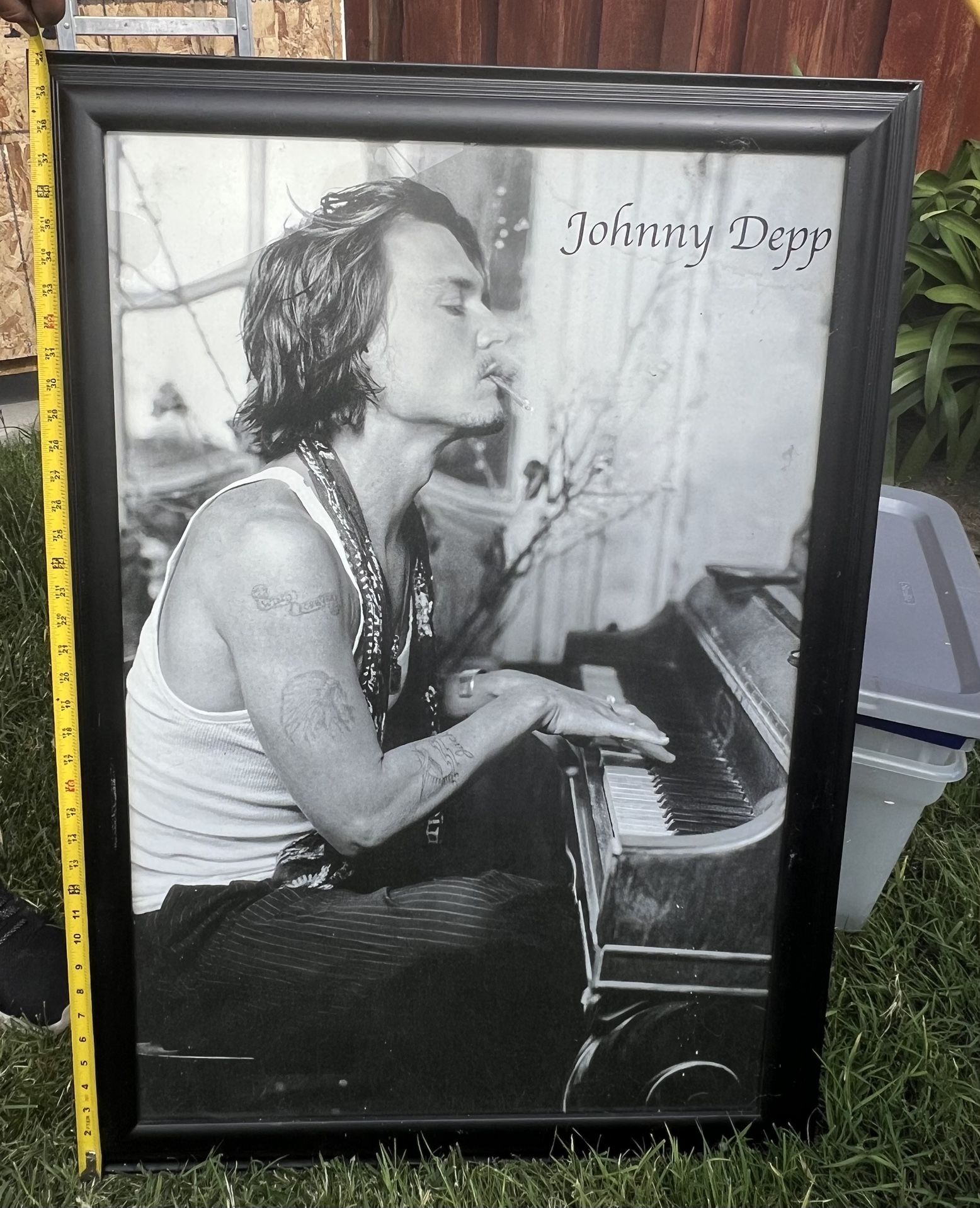 Young Jimmy Dean Vintage Photo Frame