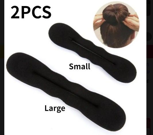 2 Hair Accessories For Buns & French Twists