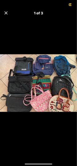 Backpacks and bags