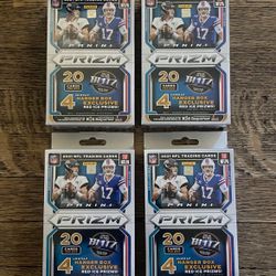 2021 Panini Prizm Football Hanger Box Red Ice Walmart NFL 20 Cards New Sealed