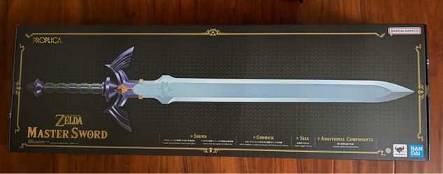 Legend of Zelda Master Sword  Proplica Tamashii Nations Replica