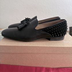 Men’s Christian Louboutin Loafers Dress Shoes Size  9.5 42.5