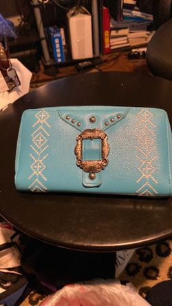 Western  Turquoise Wallet