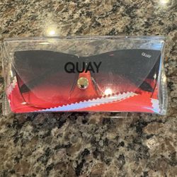 Quay Pink Sunglasses 