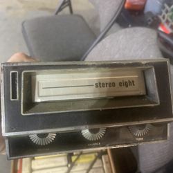 8 Track Car Stereo And Cassette