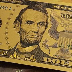2x [5$ Gold Notes] Real GOLD 