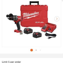 Milwaukee Fuel M18 Drill. Brand New. 
