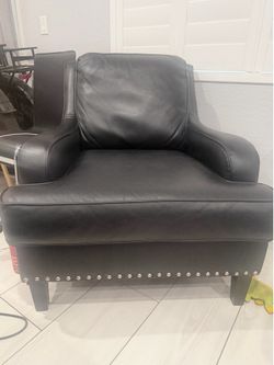 Black Accent Chair – $25 OBO