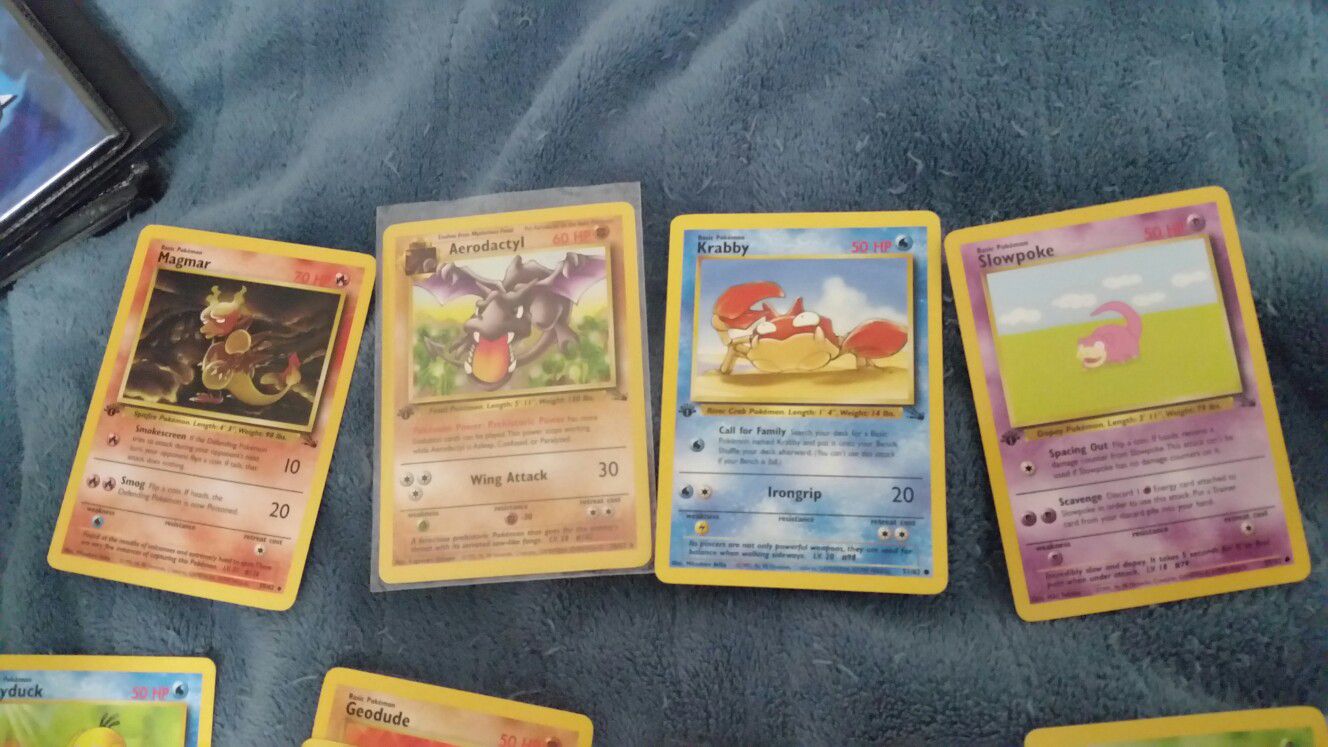 Pokemon Cards (Original Base set, 1st edtion, Holos, etc)