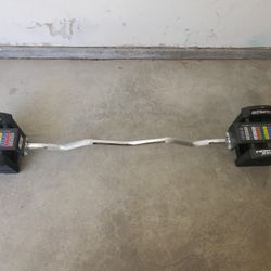 PowerBlock Elite EXP EZ Curl Bar Only